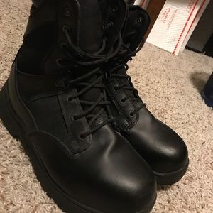 Steel Toe Combat Boots